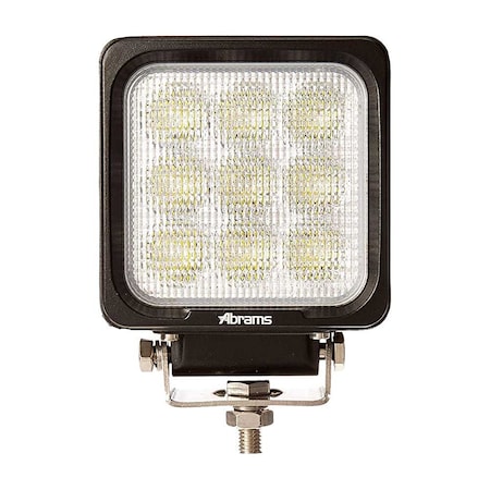 Abrams 4" Heavy Duty Series 9 LED 27W 2160LM LED Work Light HDS-27